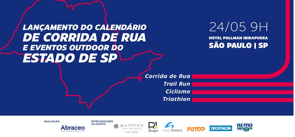ABRACEO lança calendário de eventos do Estado de São Paulo