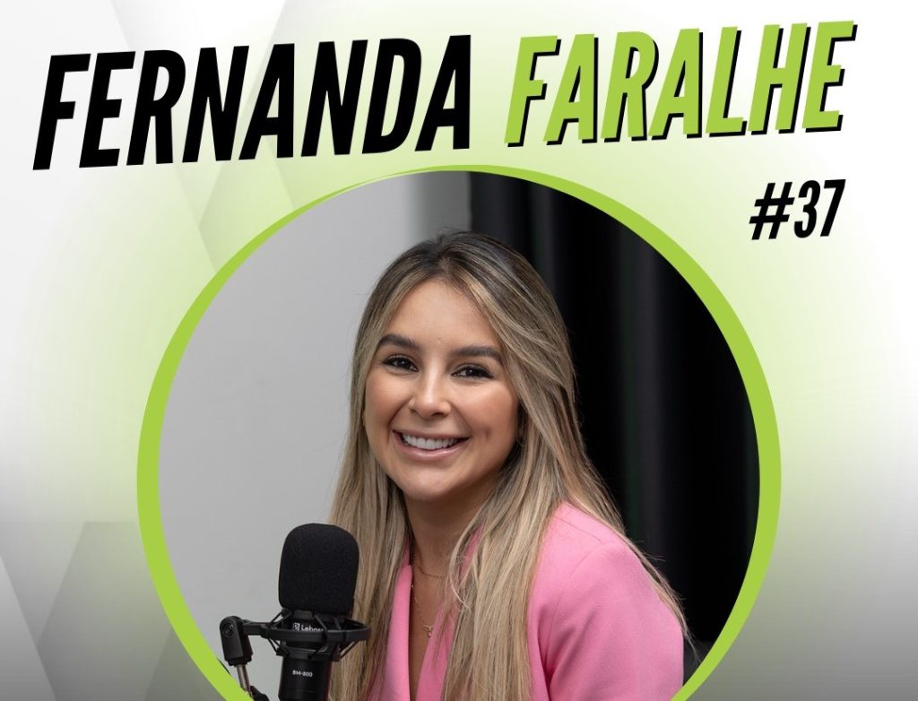 Fernanda Faralhe e nossa entrevistada no #FalaTimeCast