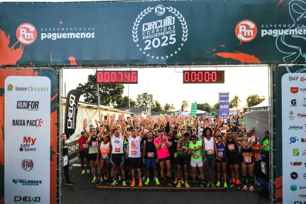 Os campeões e campeãs da etapa de Valinhos do Circuito Pague Menos