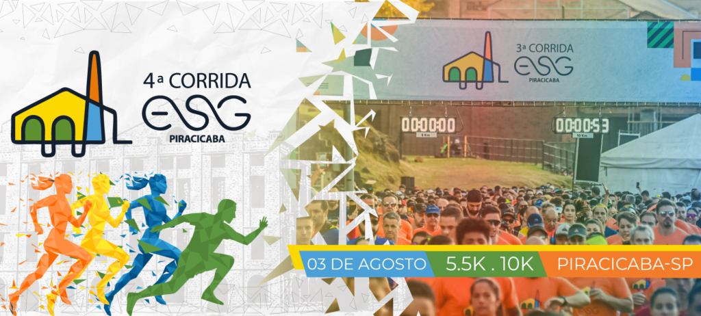 4ª Corrida ESG Piracicaba: Faça sua inscrição agora mesmo!