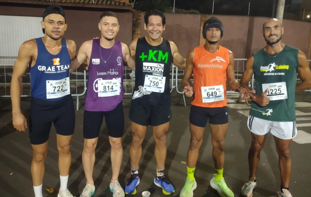 Os primeiros colocados da Runfor Night Run 2025