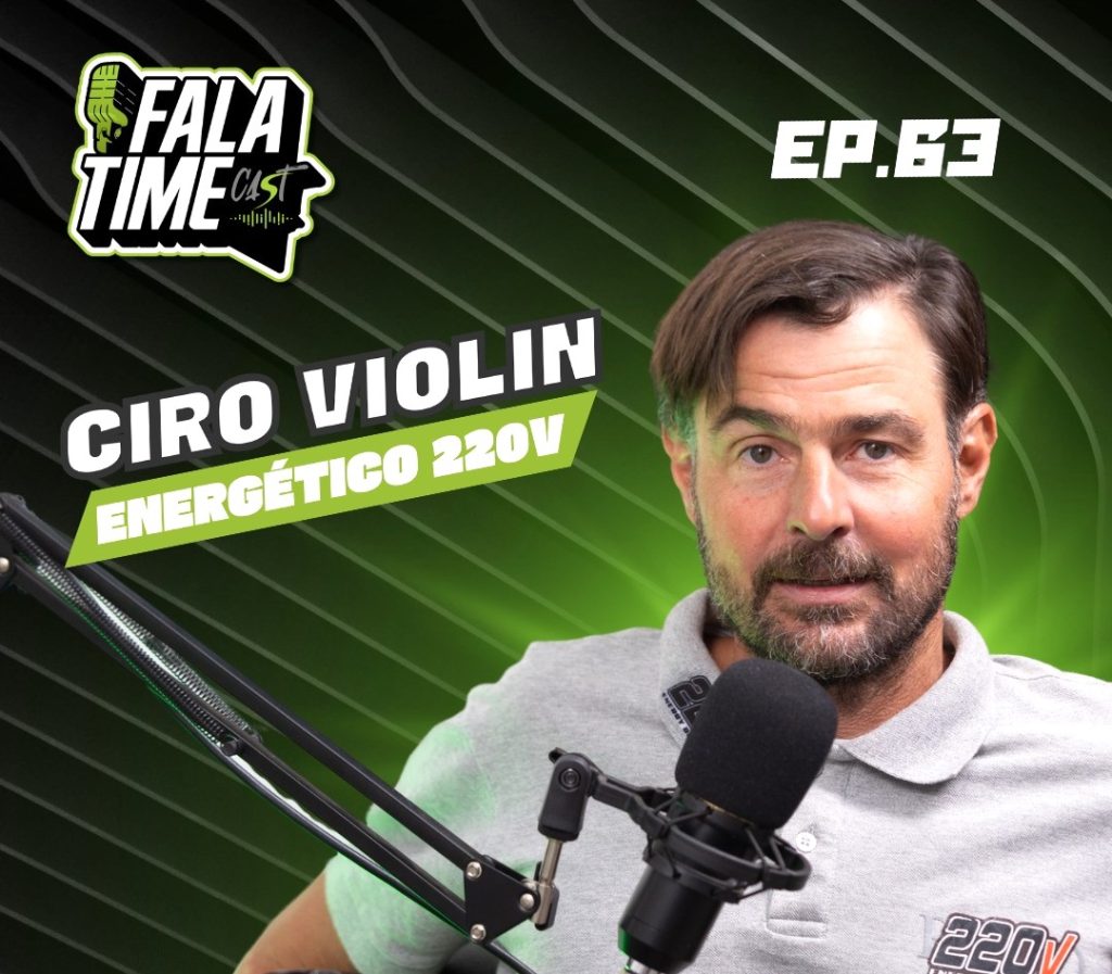 Ciro Violin é o convidado desta semana do FalaTimeCast