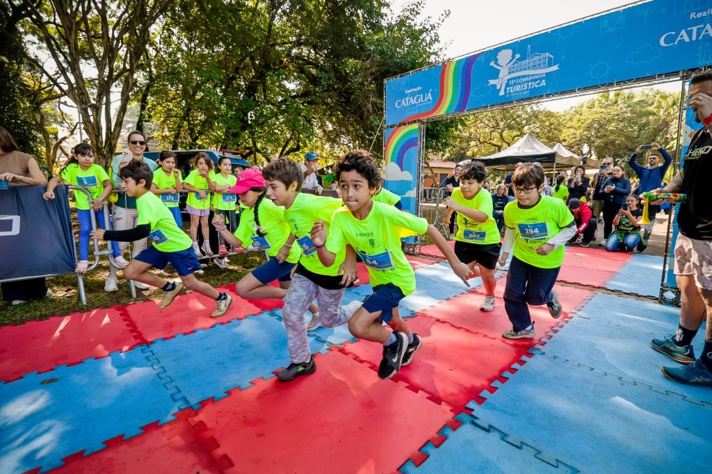A nova geração de corredores na 11ª Corridinha Turística de Piracicaba