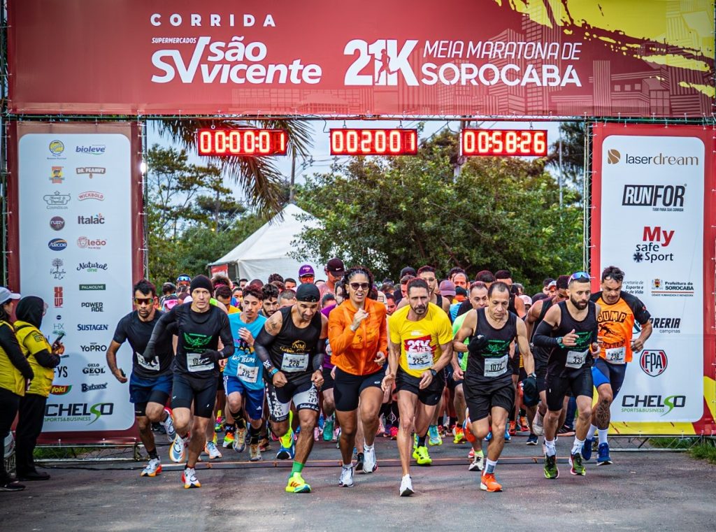 Meia Maratona de Sorocaba acontece no dia 19 de julho; inscrições abertas