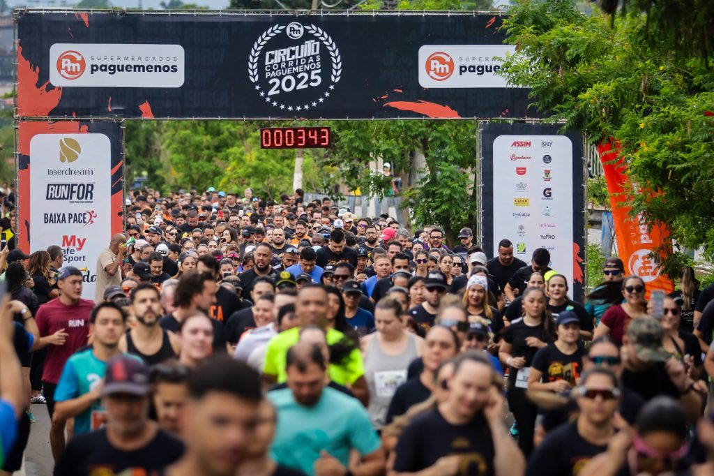 Inscrições abertas para a Corrida Pague Menos Valinhos; a 8ª etapa de 2026 acontece no dia 22 de novembro, no Parque do Figo